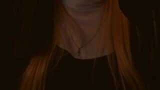 BigTittyGothEgg Nun Cosplay Dildo Ride POV Video Leaked