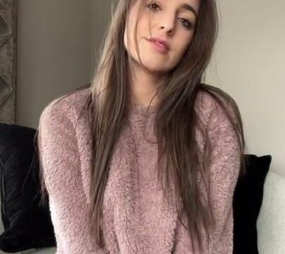 Christina Khalil Nude See-Through Brown Lingerie Video Leaked