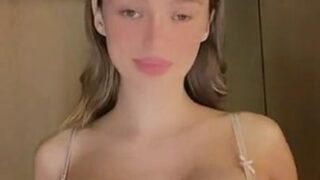 Olivia Casta Topless Big Tits Tease Video Leaked