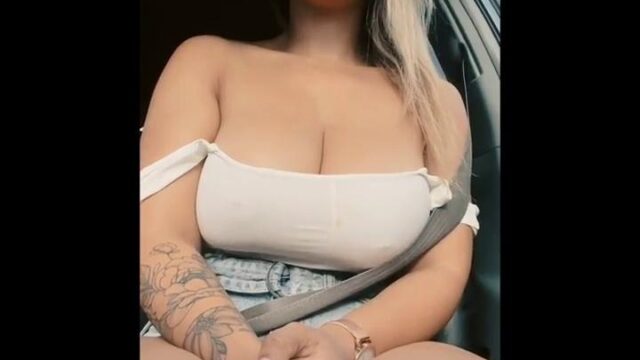 Kimmy Kay OnlyFans Big Tits Show Uber Ride Leaked