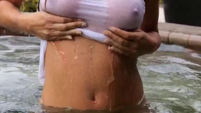 Fishing With Luiza Nude Wet Boobs See Through Video Leaked