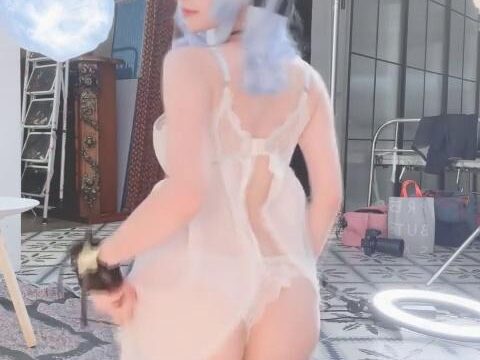 Haneame Patreon Sexy Asian Cosplay Bikini Leaked Video